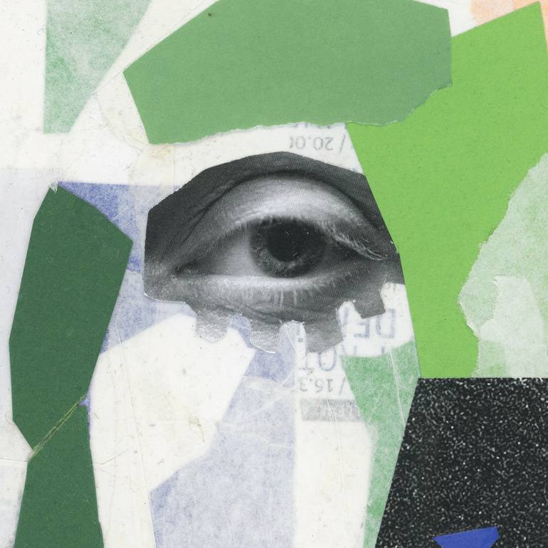 Original Abstract Women Collage by Mascha Rodigina