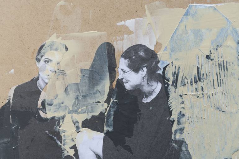 Original Women Collage by Mascha Rodigina