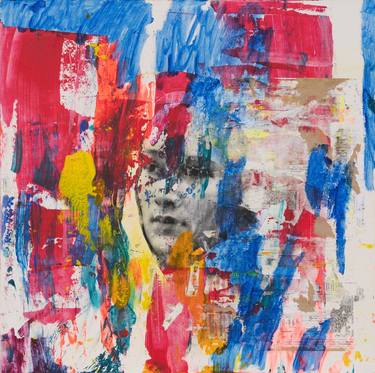 Print of Abstract Portrait Collage by Mascha Rodigina