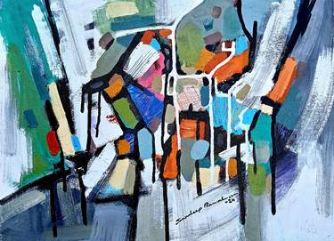 Original Abstract Paintings by sandip raval