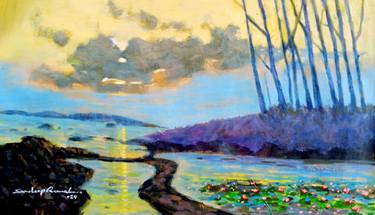 Original Landscape Paintings by sandip raval