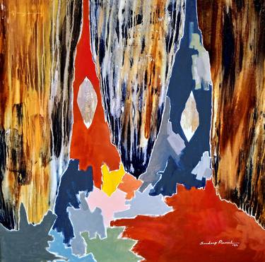 Original Abstract Painting by sandip raval