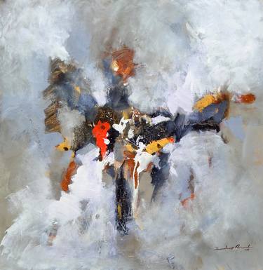 Original Abstract Expressionism Abstract Paintings by sandip raval