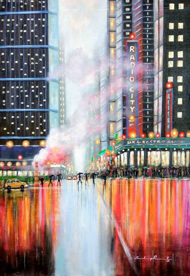 Original Cities Paintings by sandip raval