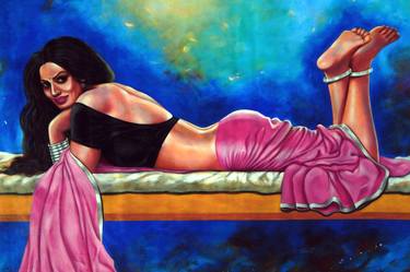 Original Women Paintings by sandip raval