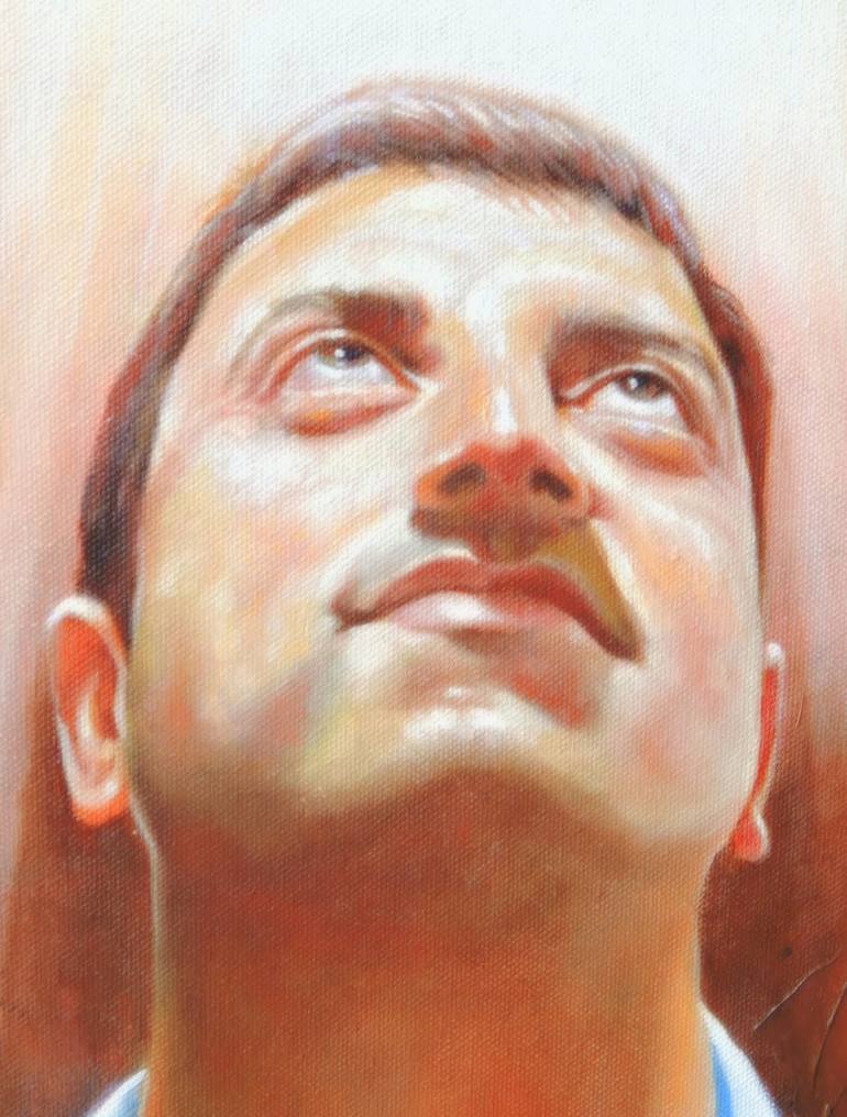 Original Conceptual Portrait Painting by sandip raval