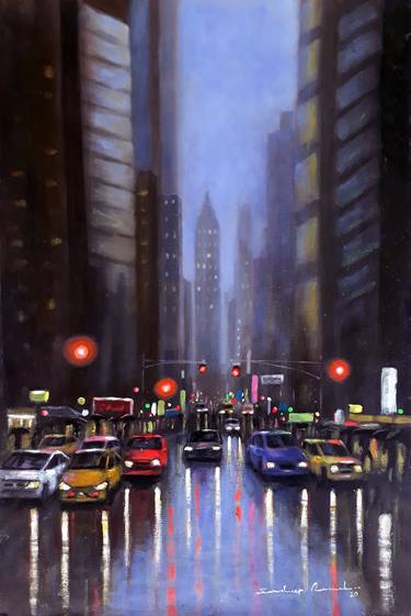 Original Cities Paintings by sandip raval