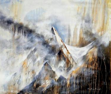 abstract paintings of lord shiva