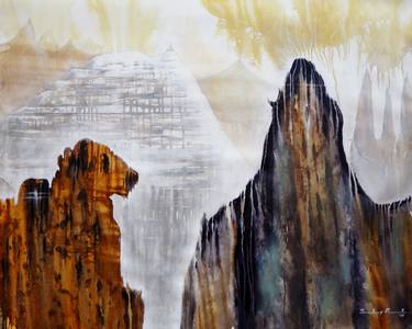 Original Figurative Abstract Paintings by sandip raval