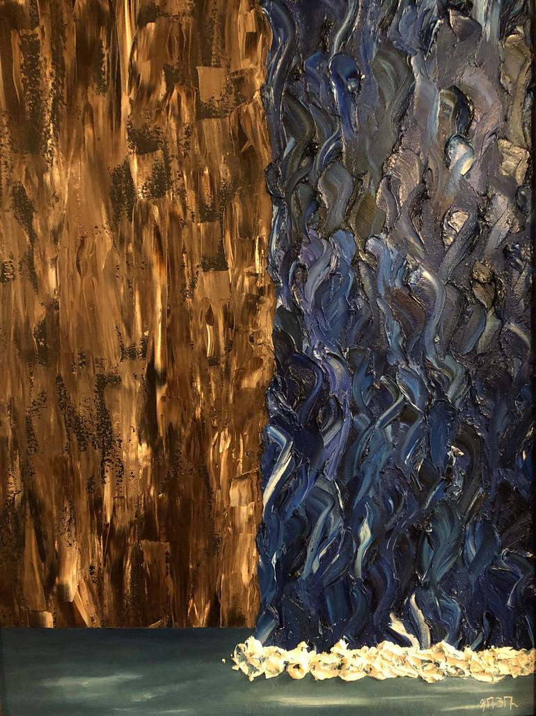 Original Expressionism Landscape Painting by Garrett Brothers