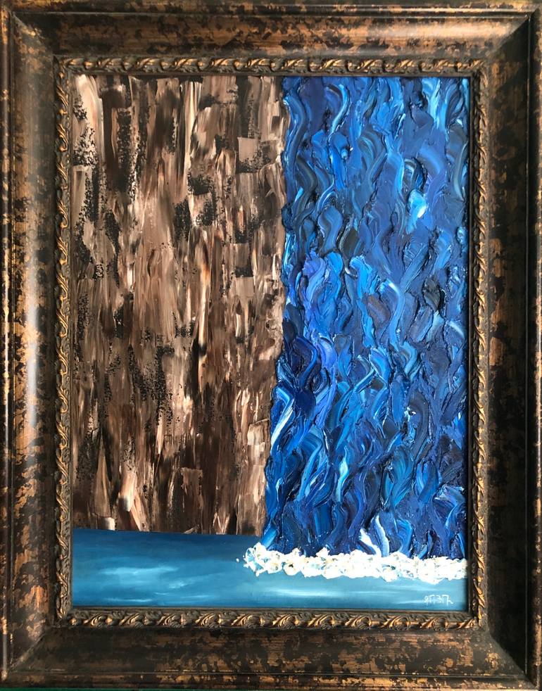 Original Expressionism Landscape Painting by Garrett Brothers