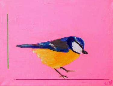 Original Figurative Animal Paintings by Kees van Uden