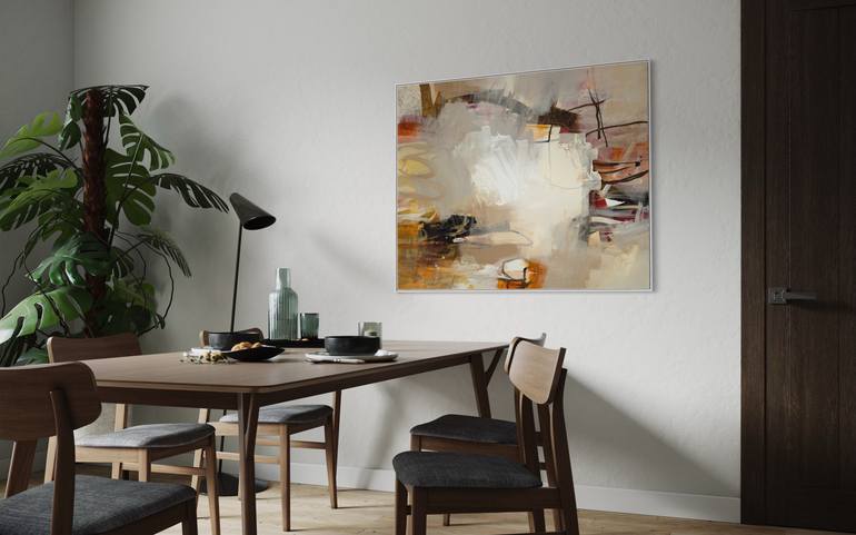 Original Modernism Abstract Painting by Maria Martin