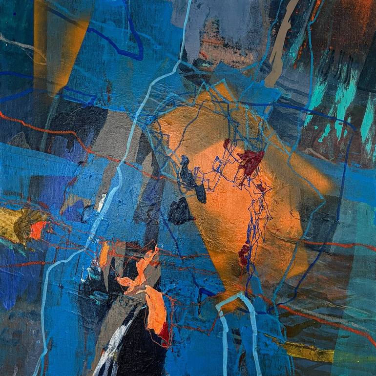 Print of Abstract Expressionism Abstract Paintings by Maria Martin