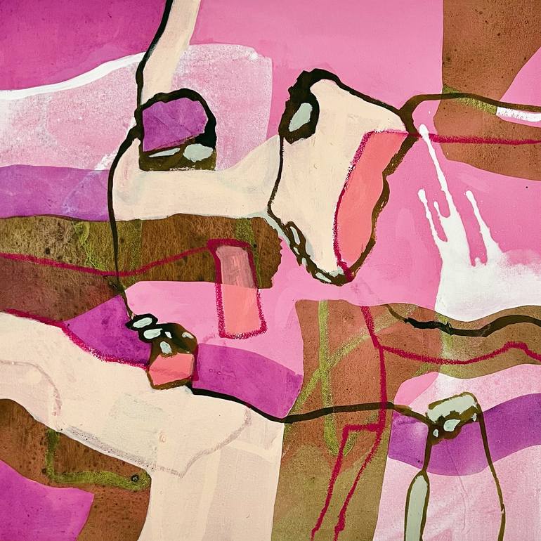 Print of Abstract Expressionism Abstract Paintings by Maria Martin