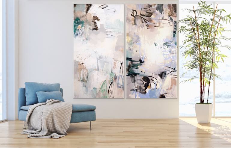 Original Abstract Painting by Maria Martin