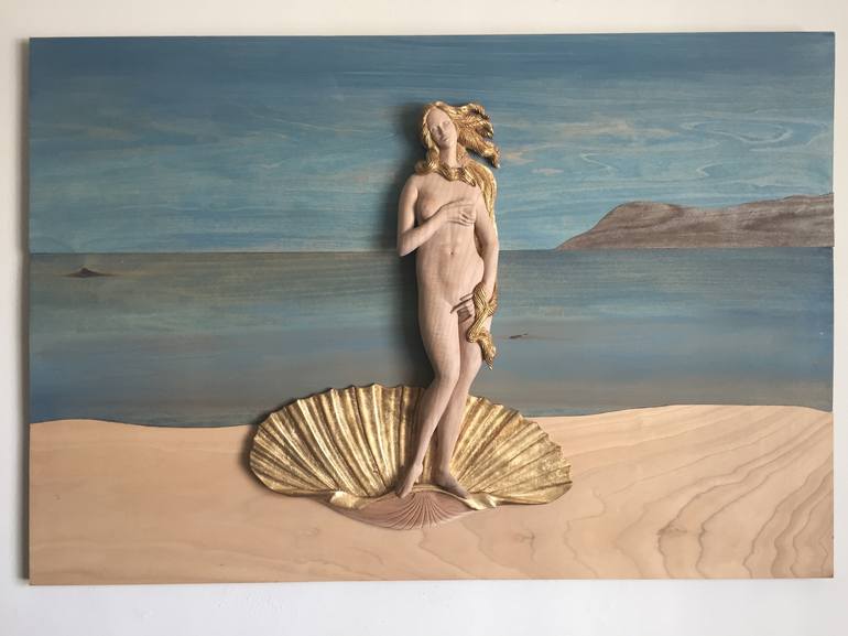 Original Classical mythology Sculpture by Billy Pacak