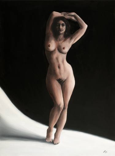 Print of Figurative Nude Paintings by Stanimir Stoykov