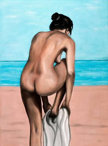 Print of Figurative Nude Paintings by Stanimir Stoykov