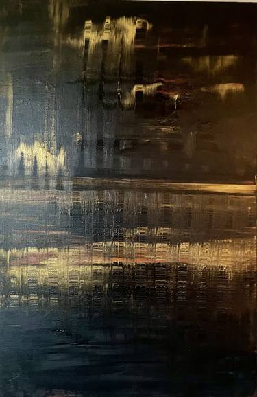 Original Abstract Painting by Nina Weintraub