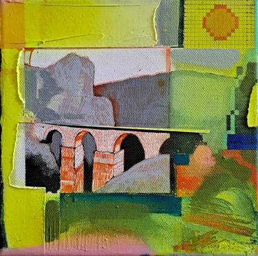 Original Abstract Architecture Paintings by Boyan Ivanov