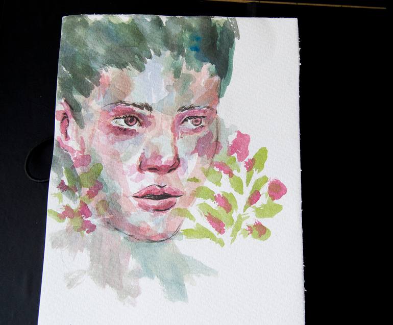 Original Figurative People Painting by Santiago Castro
