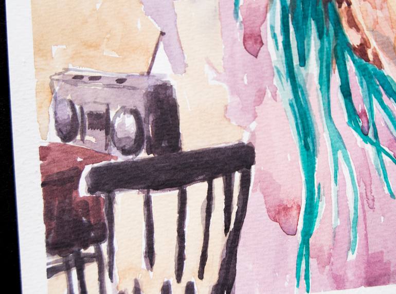 Original Figurative Women Painting by Santiago Castro