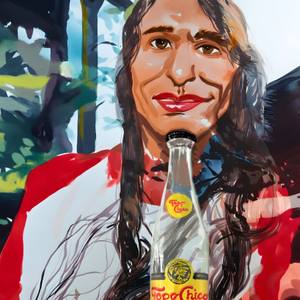 Topo Chico makes his brain go pop!