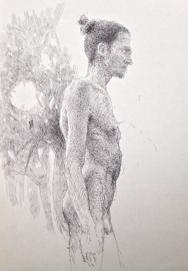 Original Nude Drawings by Oleksandr Shcherbyna