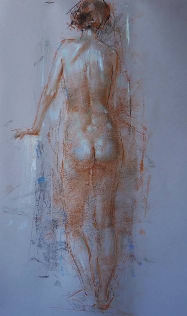 Print of Nude Drawings by Oleksandr Shcherbyna