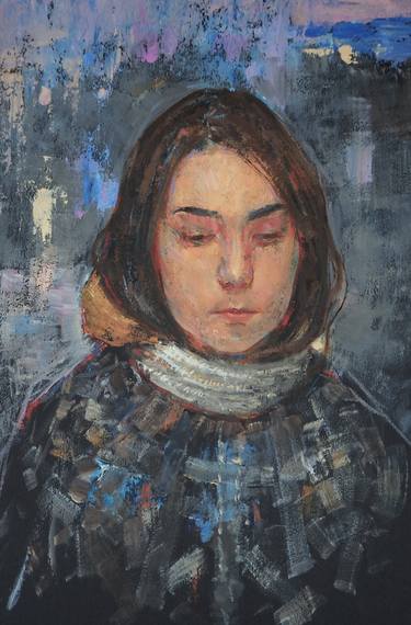 Original Fine Art Portrait Paintings by Oleksandr Shcherbyna