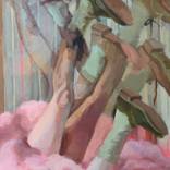 Unresolved anguished III (moving, melting, evaporating) by florencia guerberof