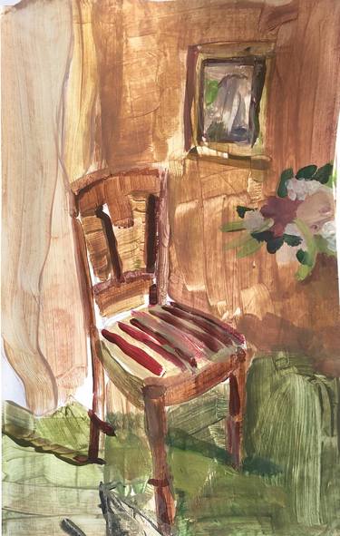 Print of Figurative Interiors Paintings by florencia guerberof