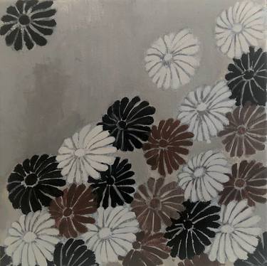 Original Abstract Floral Paintings by florencia guerberof