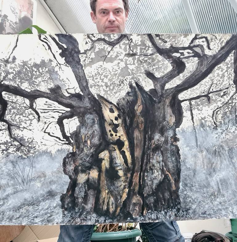 Original Tree Mixed Media by Stewart Taylor