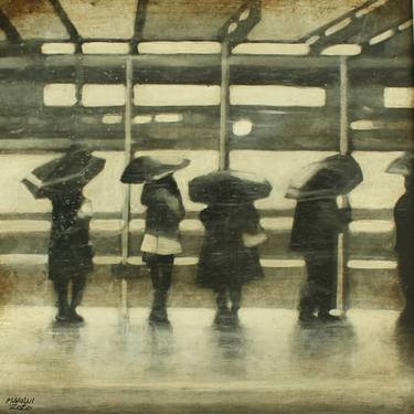 Original Expressionism Architecture Painting by Stefano Mariani