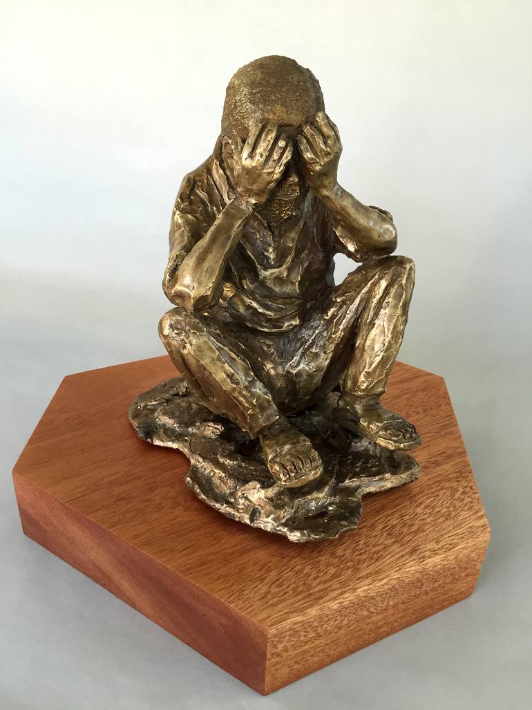 Original Conceptual People Sculpture by Barbara Pieper