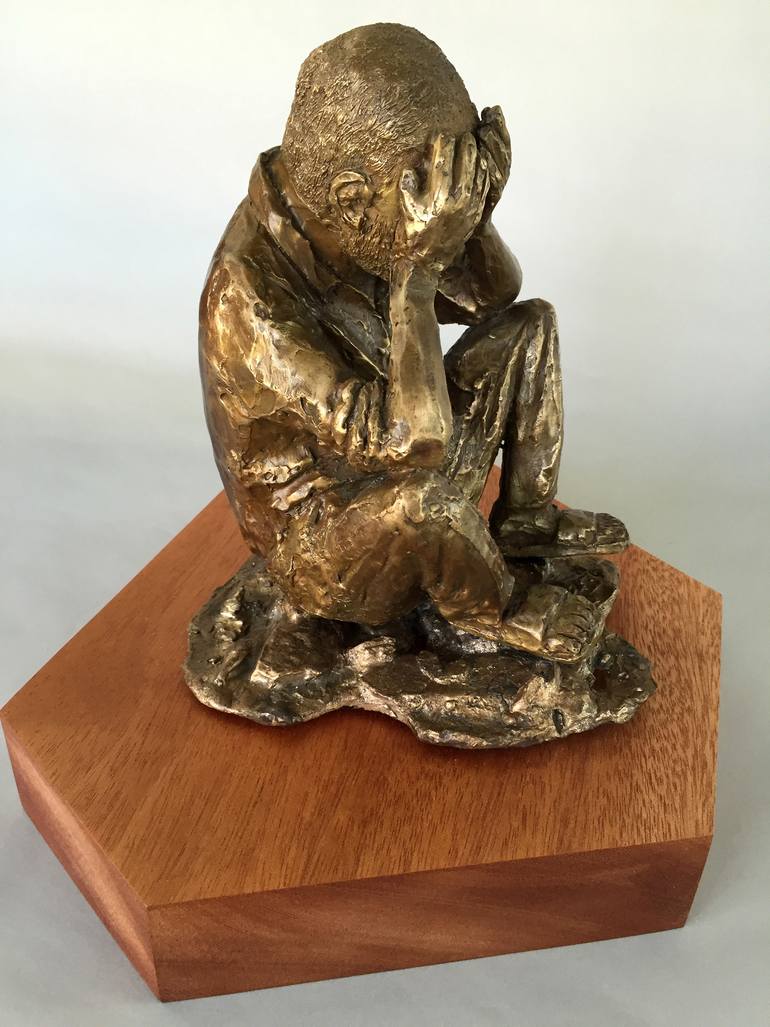 Original Conceptual People Sculpture by Barbara Pieper