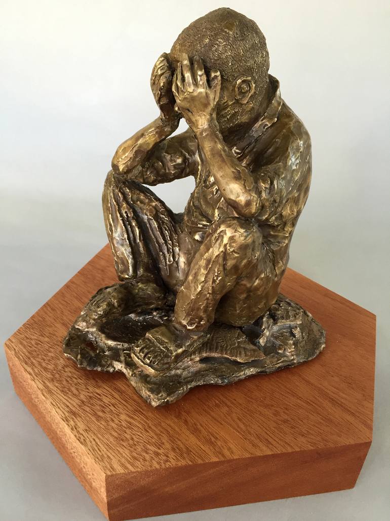 Original Conceptual People Sculpture by Barbara Pieper