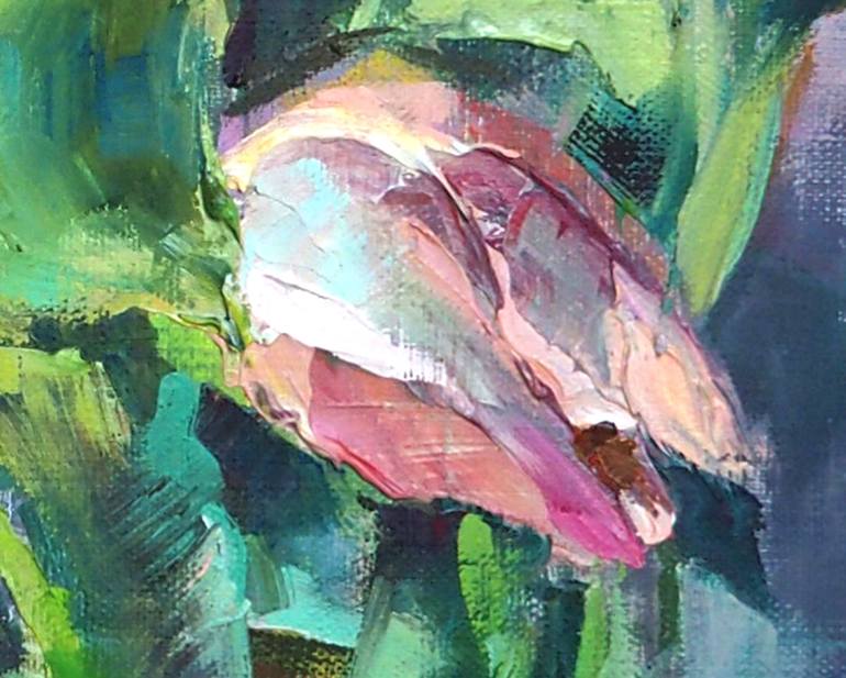 Original Impressionism Still Life Painting by Elena Reient