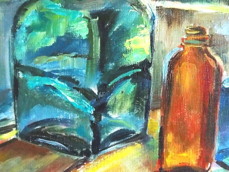 Original Fine Art Still Life Painting by Elena Reient