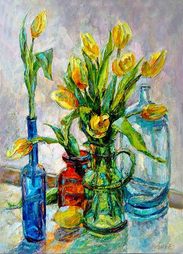 Print of Fine Art Still Life Paintings by Elena Reient