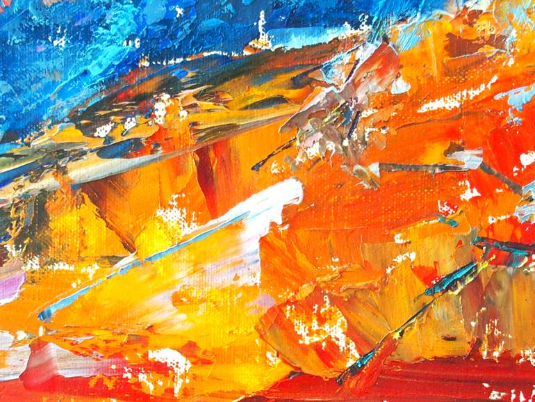 Original Contemporary Floral Painting by Elena Reient