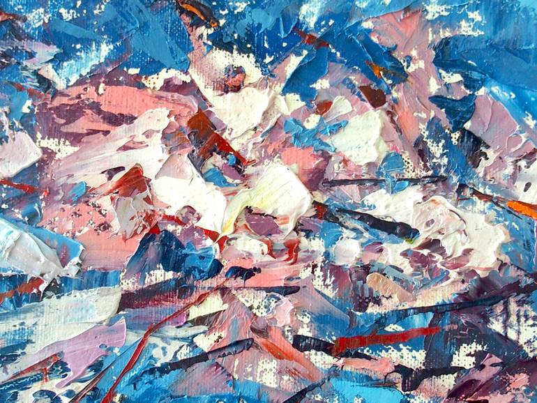 Original Contemporary Floral Painting by Elena Reient