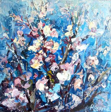 Original Impressionism Nature Paintings by Elena Reient