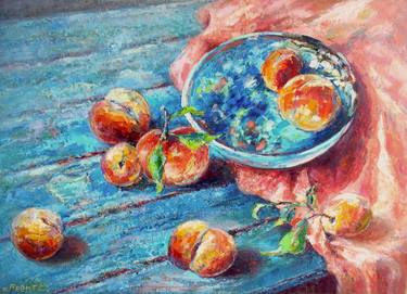Original Realism Still Life Painting by Elena Reient