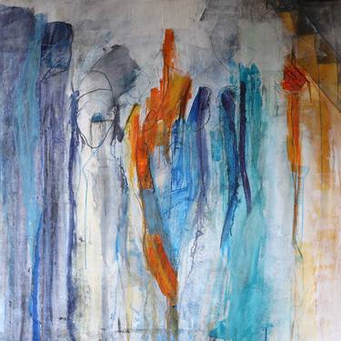 Original Modern Abstract Paintings by Alexia Lavanchy