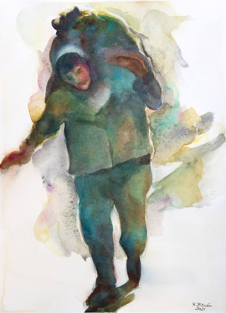 Sac Man Painting by Ricardo Bitran | Saatchi Art