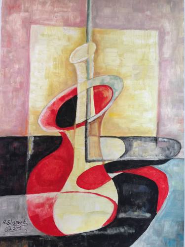 Original Abstract Paintings by Abdelrahman Shamieh