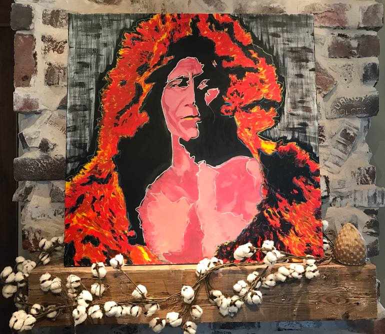 Original Portraiture People Painting by Corbyn Rhodes